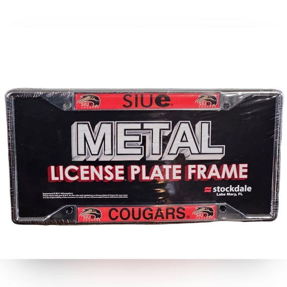 Southern Illinois University of Edwardsville Alumni Photo License Plate Frame - Picture 1 of 4
